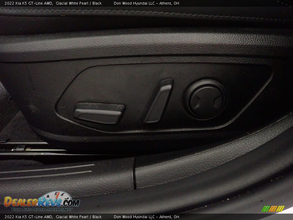 2022 Kia K5 GT-Line AWD Glacial White Pearl / Black Photo #22