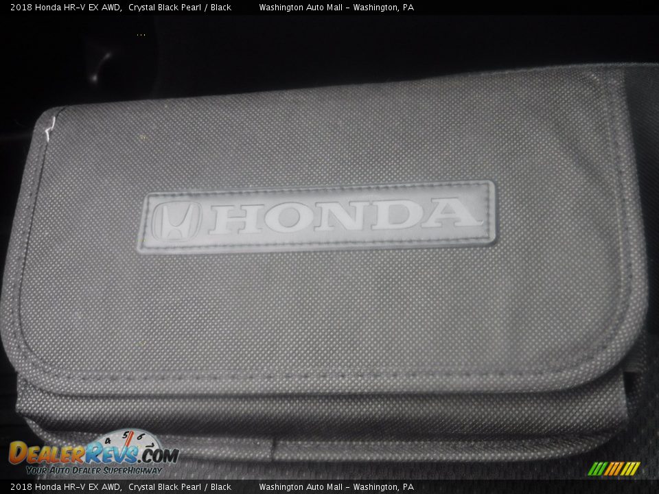2018 Honda HR-V EX AWD Crystal Black Pearl / Black Photo #27