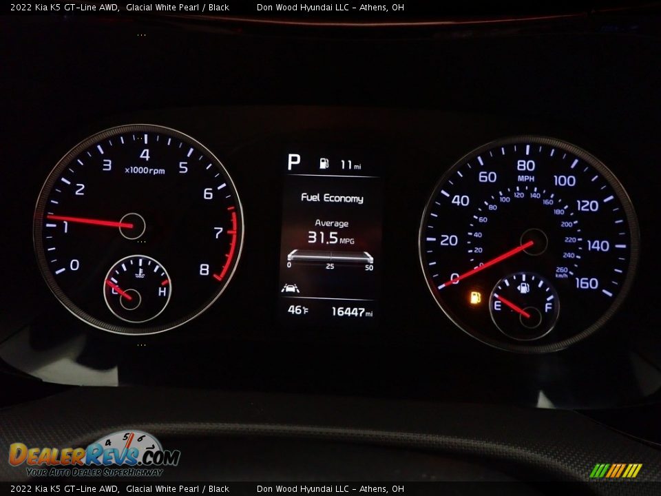 2022 Kia K5 GT-Line AWD Glacial White Pearl / Black Photo #27