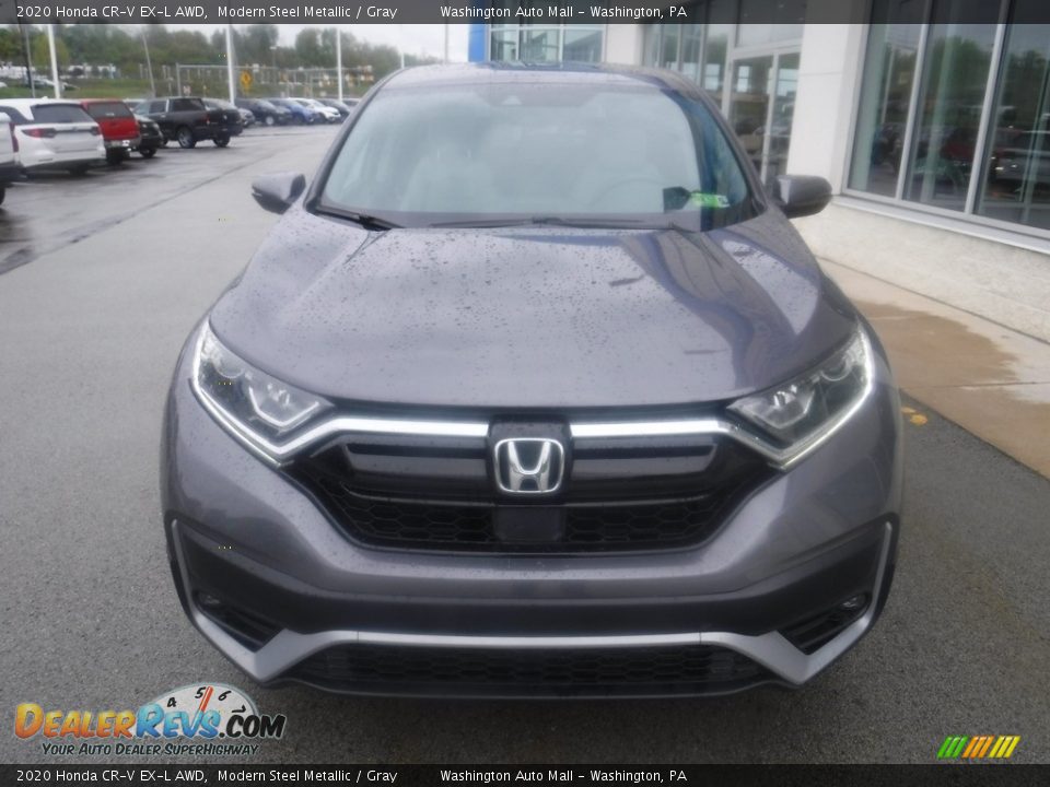 2020 Honda CR-V EX-L AWD Modern Steel Metallic / Gray Photo #5