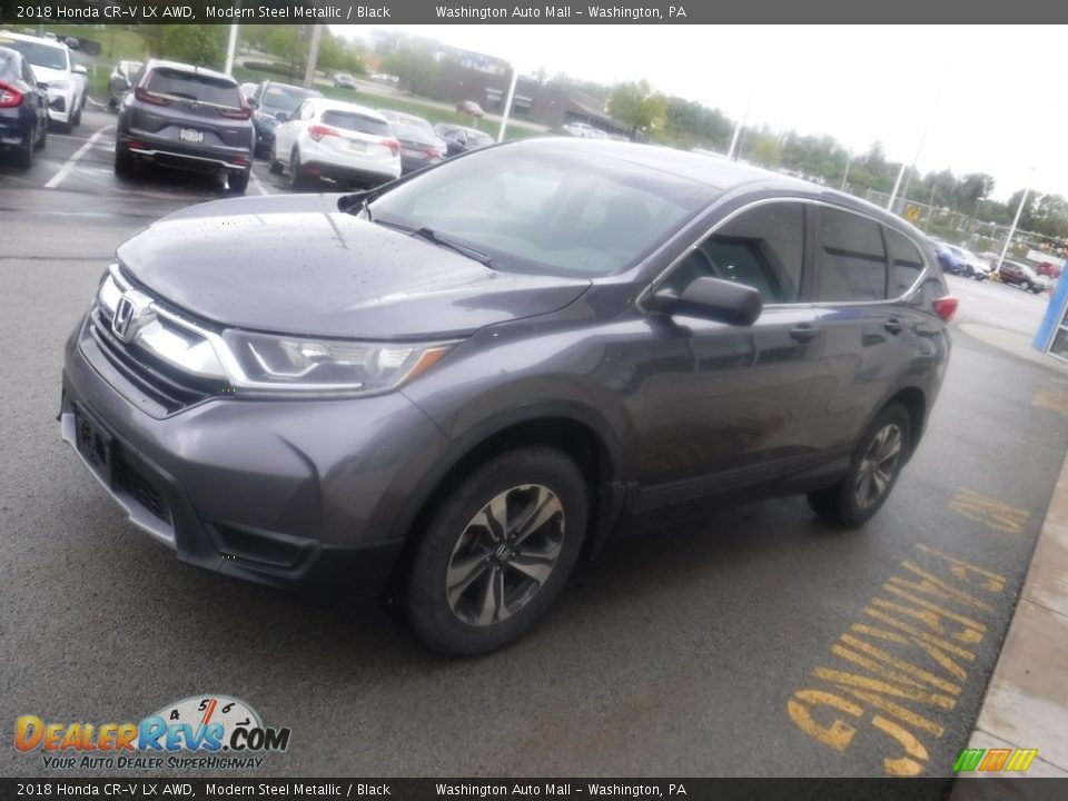 2018 Honda CR-V LX AWD Modern Steel Metallic / Black Photo #5