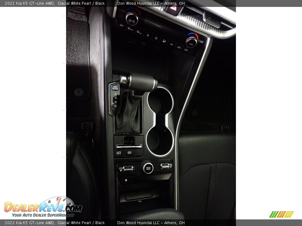 2022 Kia K5 GT-Line AWD Glacial White Pearl / Black Photo #31