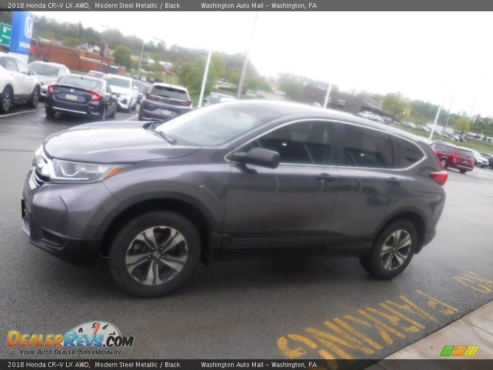 2018 Honda CR-V LX AWD Modern Steel Metallic / Black Photo #6