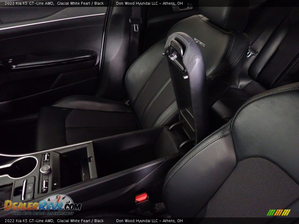 2022 Kia K5 GT-Line AWD Glacial White Pearl / Black Photo #32
