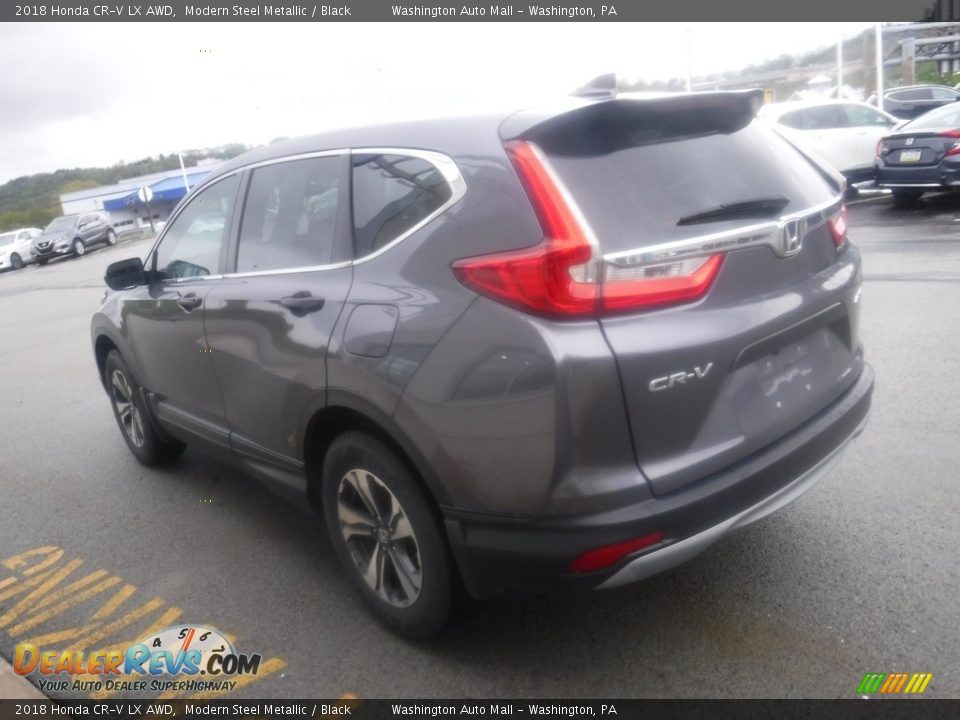 2018 Honda CR-V LX AWD Modern Steel Metallic / Black Photo #7