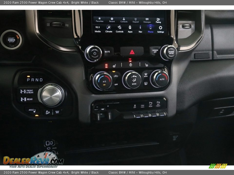 Controls of 2020 Ram 2500 Power Wagon Crew Cab 4x4 Photo #15