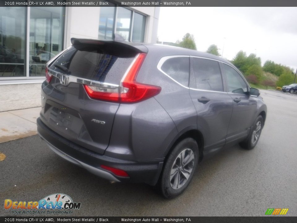 2018 Honda CR-V LX AWD Modern Steel Metallic / Black Photo #9