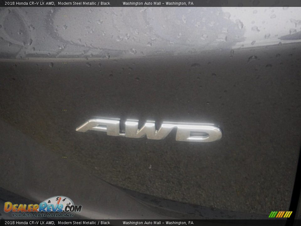 2018 Honda CR-V LX AWD Modern Steel Metallic / Black Photo #10