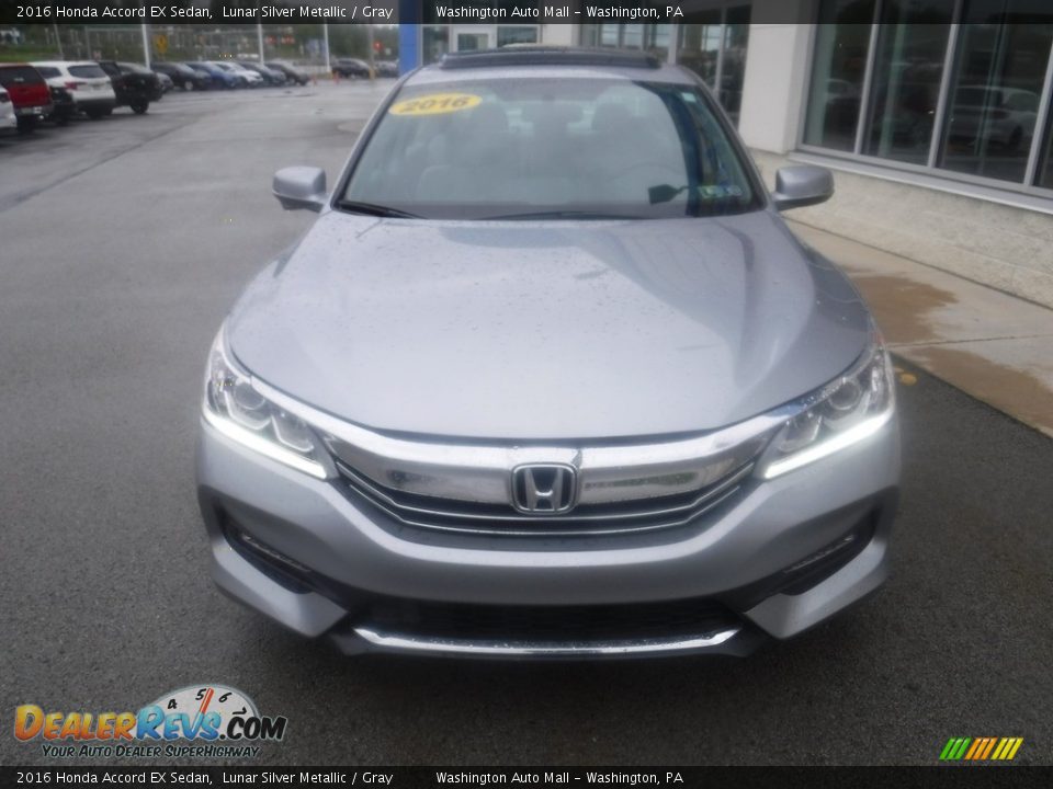 2016 Honda Accord EX Sedan Lunar Silver Metallic / Gray Photo #6