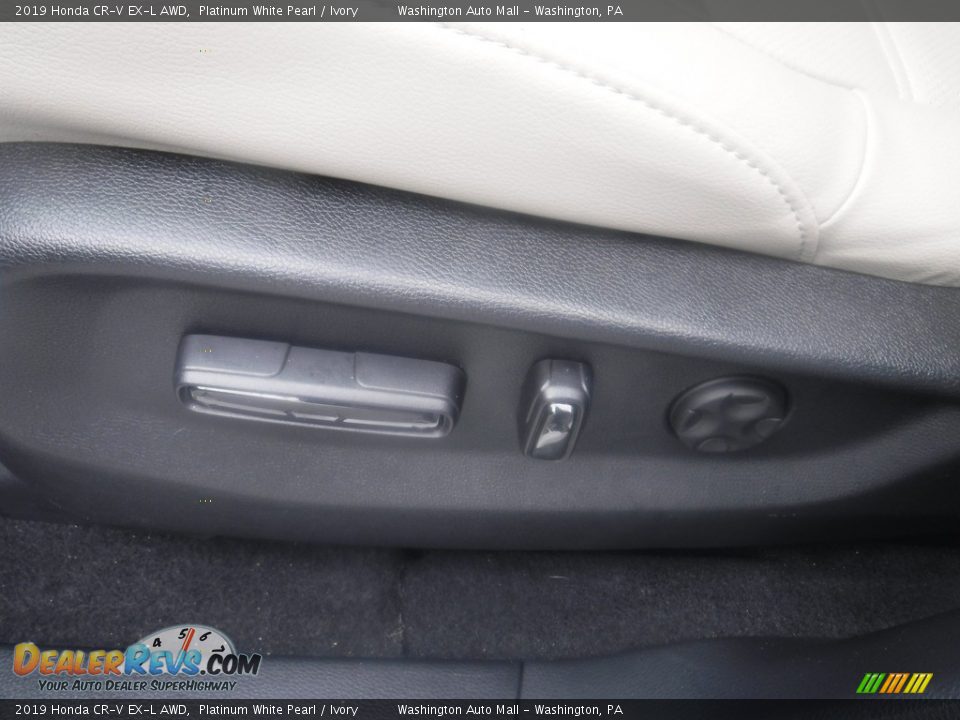 2019 Honda CR-V EX-L AWD Platinum White Pearl / Ivory Photo #17