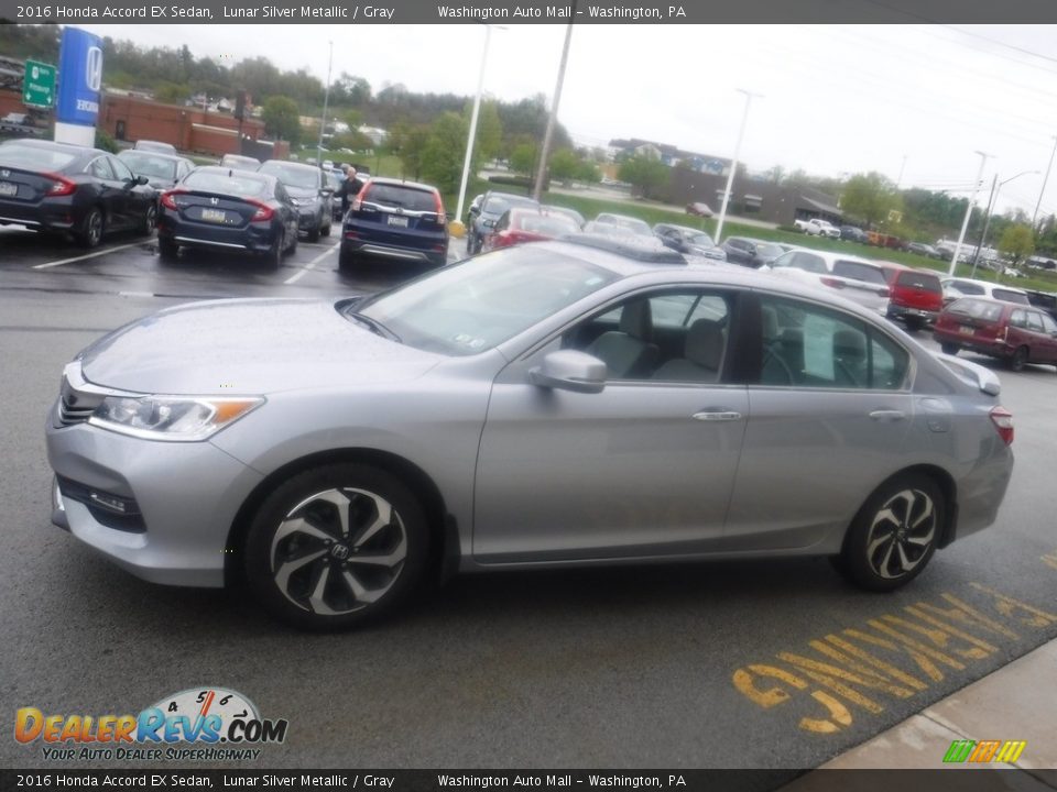 2016 Honda Accord EX Sedan Lunar Silver Metallic / Gray Photo #8