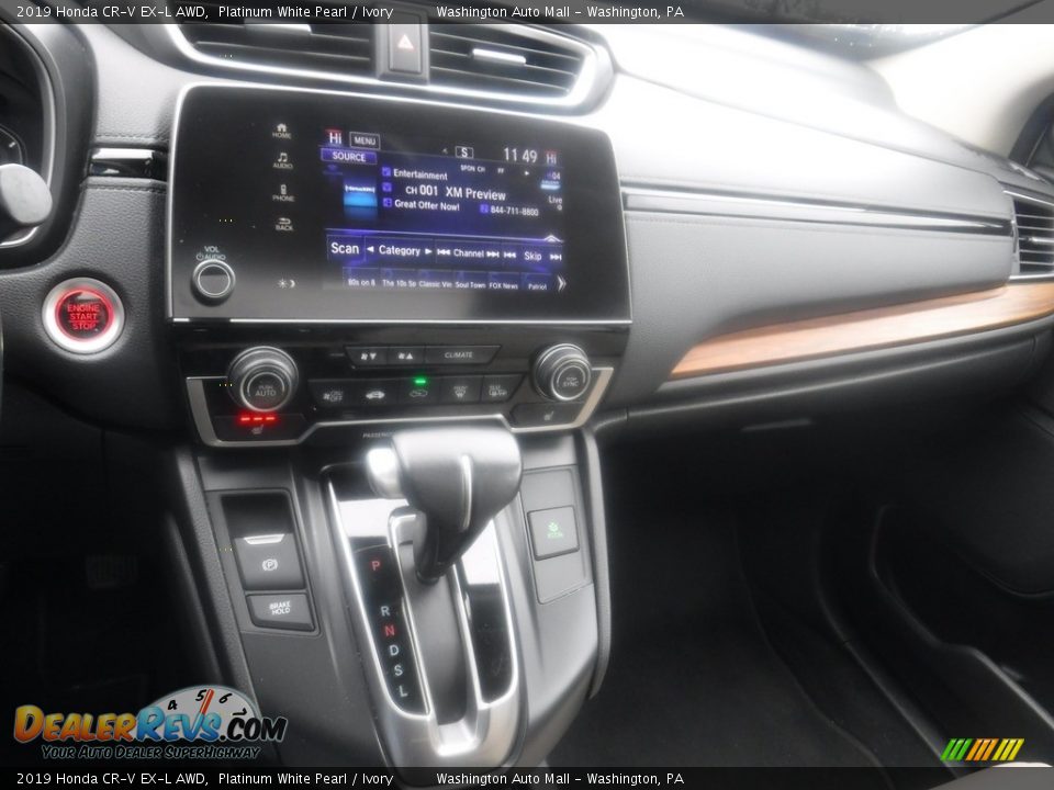 2019 Honda CR-V EX-L AWD Platinum White Pearl / Ivory Photo #19