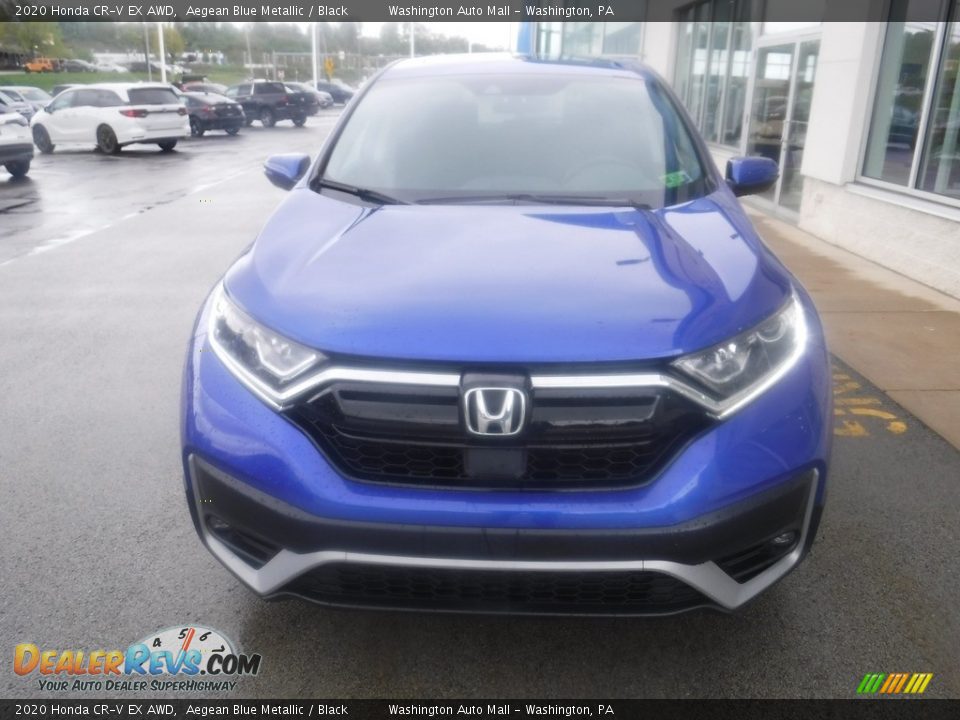 2020 Honda CR-V EX AWD Aegean Blue Metallic / Black Photo #4