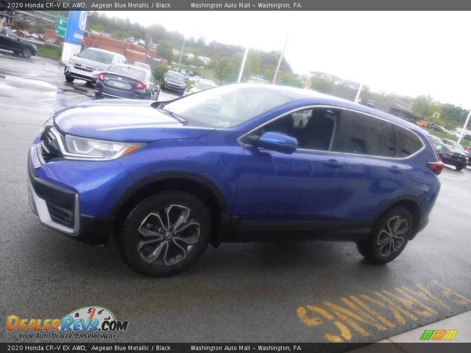 2020 Honda CR-V EX AWD Aegean Blue Metallic / Black Photo #6