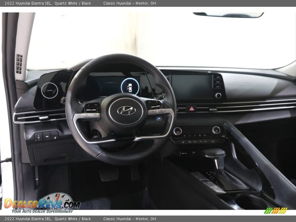 2022 Hyundai Elantra SEL Quartz White / Black Photo #6