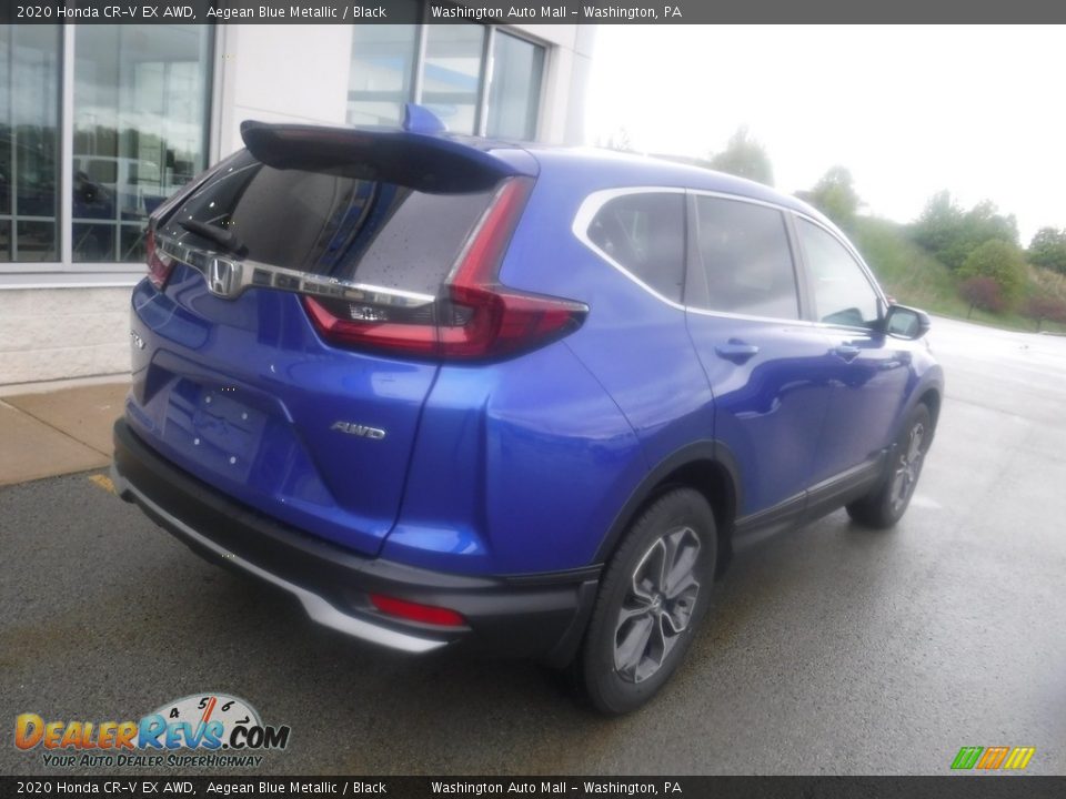 2020 Honda CR-V EX AWD Aegean Blue Metallic / Black Photo #10