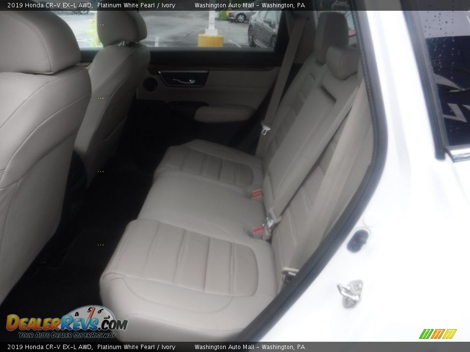 2019 Honda CR-V EX-L AWD Platinum White Pearl / Ivory Photo #29