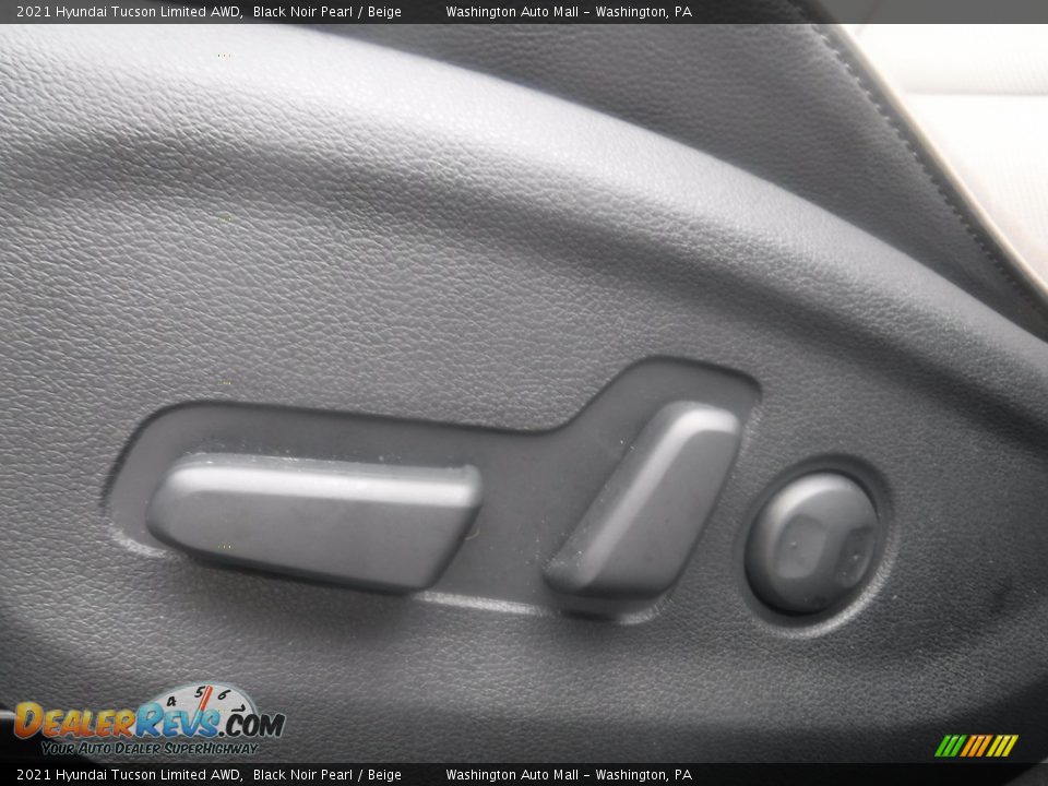 2021 Hyundai Tucson Limited AWD Black Noir Pearl / Beige Photo #15