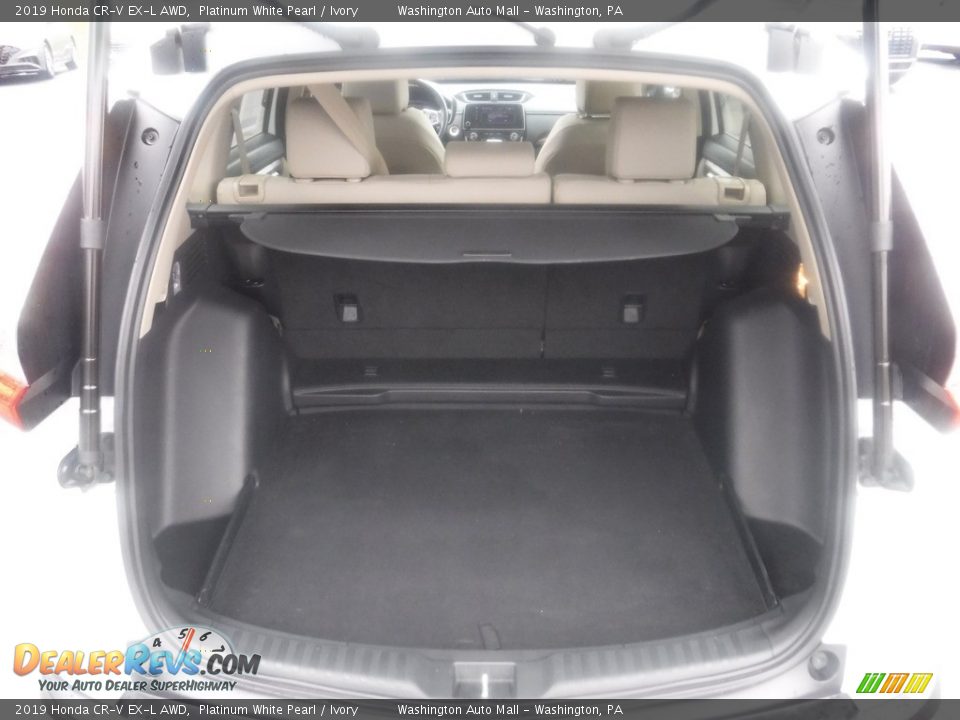 2019 Honda CR-V EX-L AWD Platinum White Pearl / Ivory Photo #30