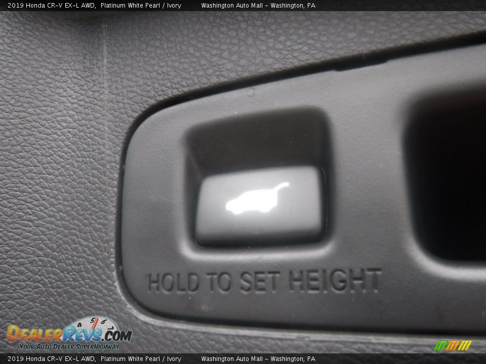 2019 Honda CR-V EX-L AWD Platinum White Pearl / Ivory Photo #31