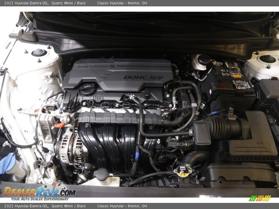 2022 Hyundai Elantra SEL Quartz White / Black Photo #18