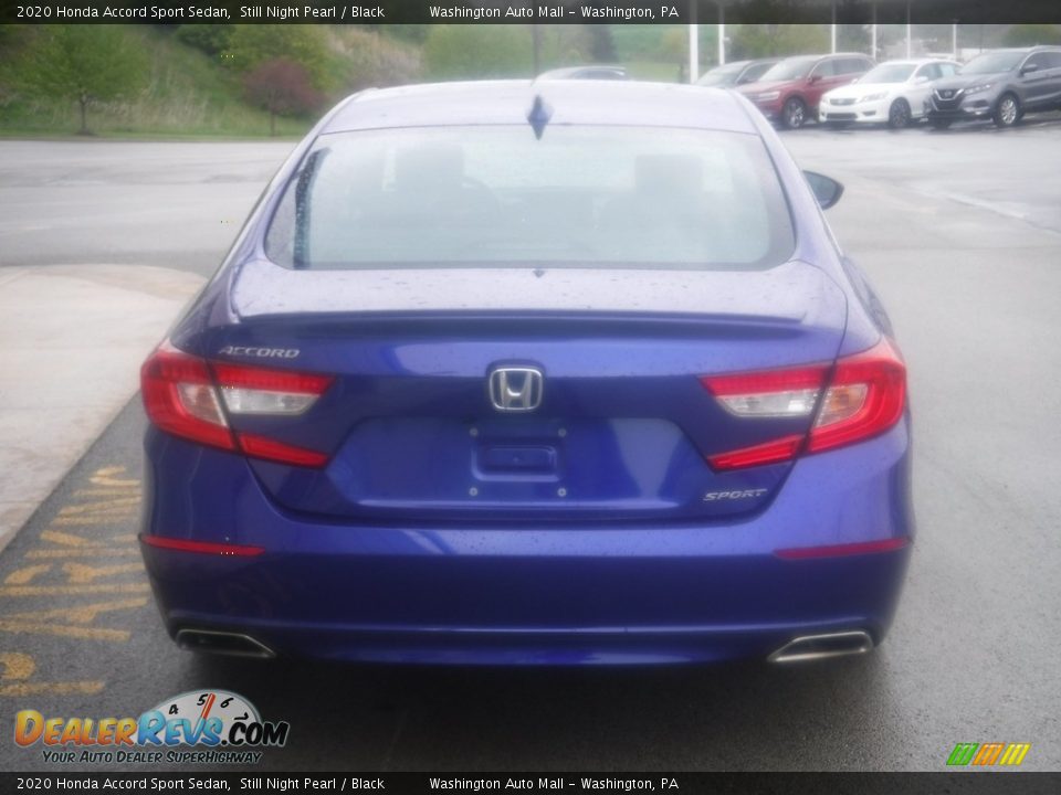 2020 Honda Accord Sport Sedan Still Night Pearl / Black Photo #8