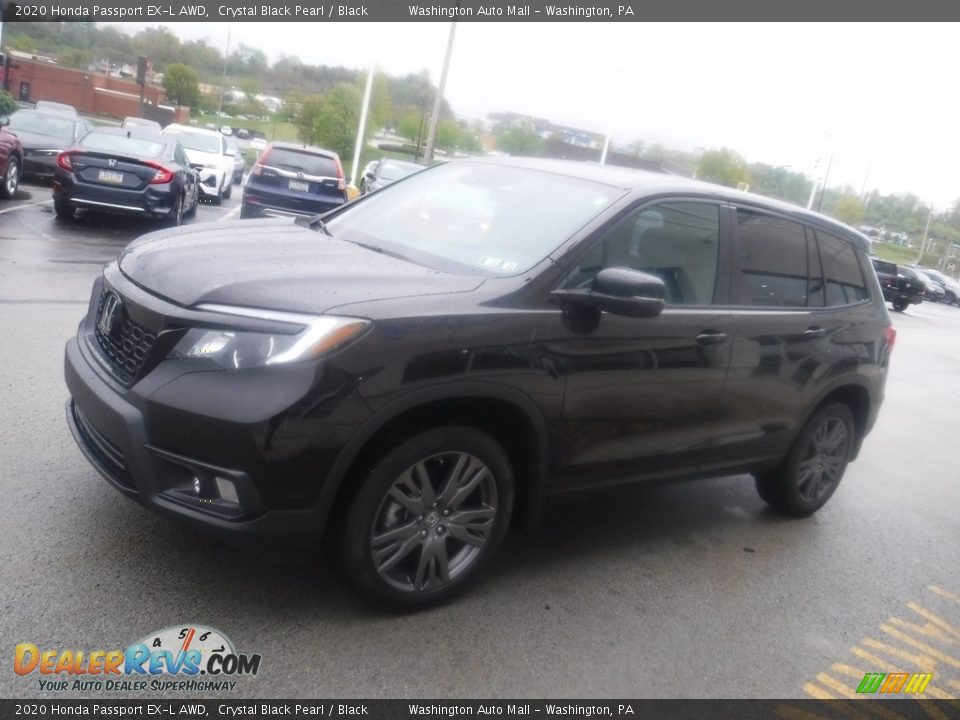 2020 Honda Passport EX-L AWD Crystal Black Pearl / Black Photo #6