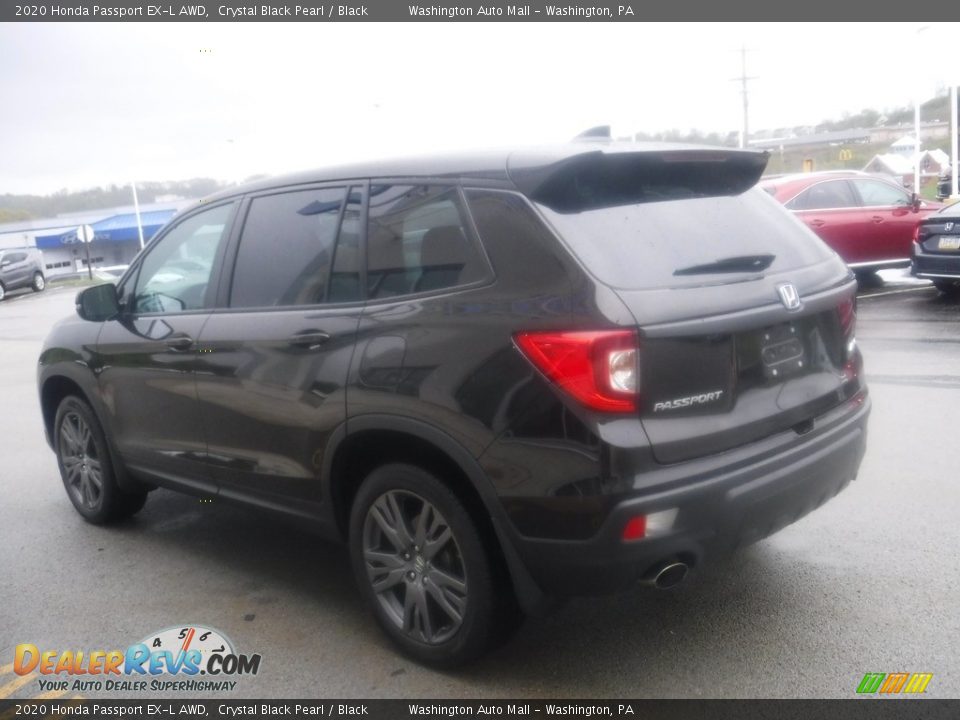 2020 Honda Passport EX-L AWD Crystal Black Pearl / Black Photo #7