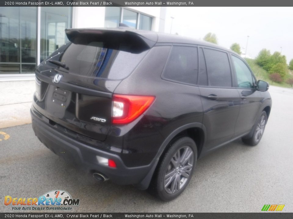 2020 Honda Passport EX-L AWD Crystal Black Pearl / Black Photo #9