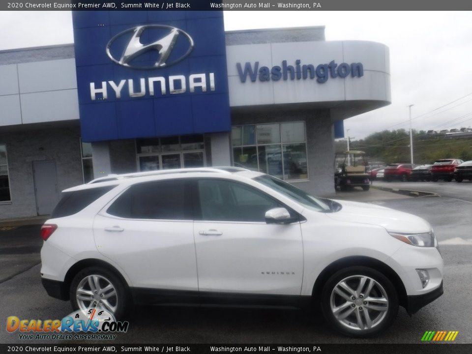 2020 Chevrolet Equinox Premier AWD Summit White / Jet Black Photo #2