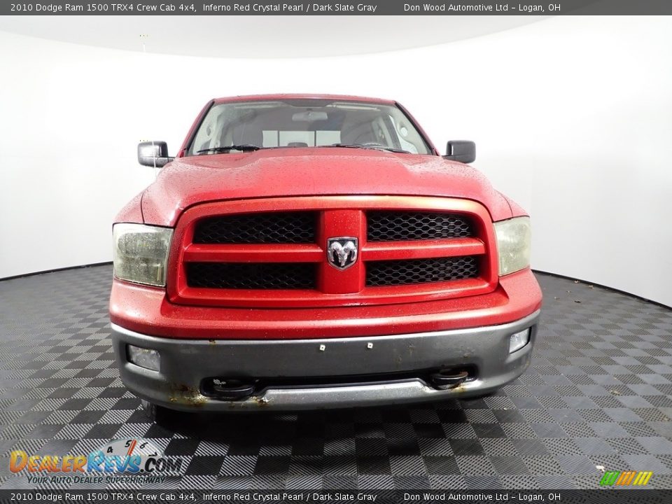 2010 Dodge Ram 1500 TRX4 Crew Cab 4x4 Inferno Red Crystal Pearl / Dark Slate Gray Photo #2