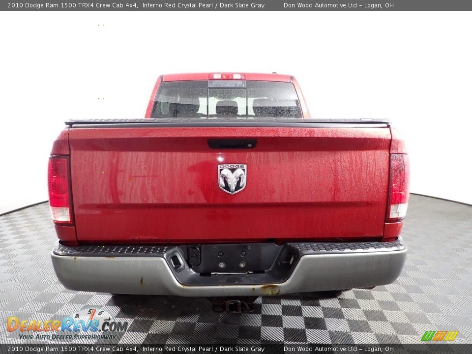 2010 Dodge Ram 1500 TRX4 Crew Cab 4x4 Inferno Red Crystal Pearl / Dark Slate Gray Photo #5