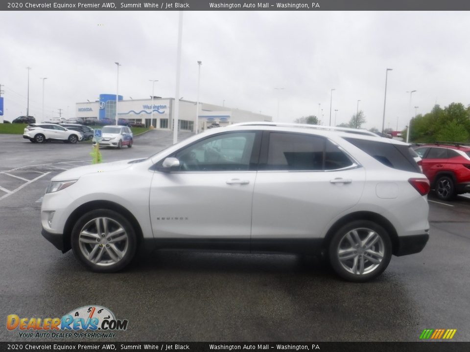 2020 Chevrolet Equinox Premier AWD Summit White / Jet Black Photo #7