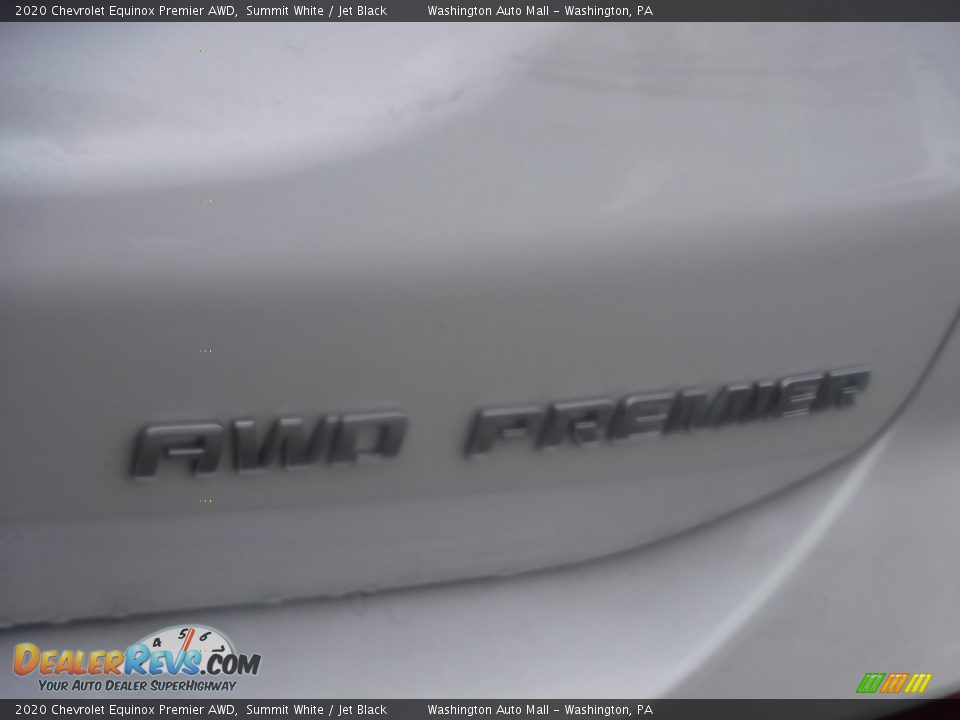 2020 Chevrolet Equinox Premier AWD Summit White / Jet Black Photo #8