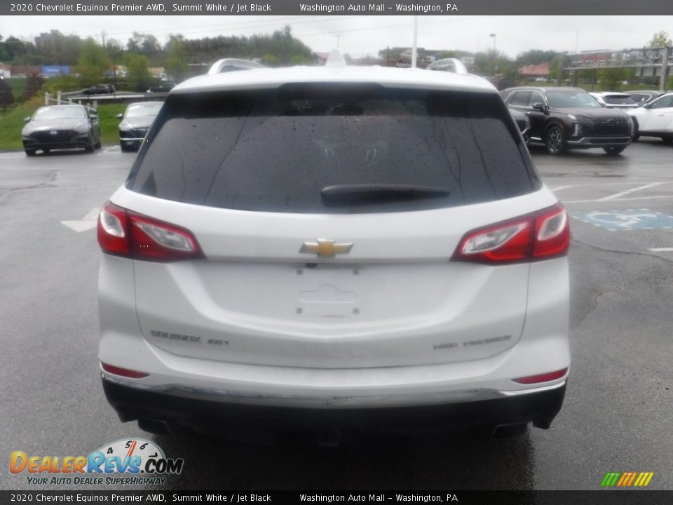 2020 Chevrolet Equinox Premier AWD Summit White / Jet Black Photo #10