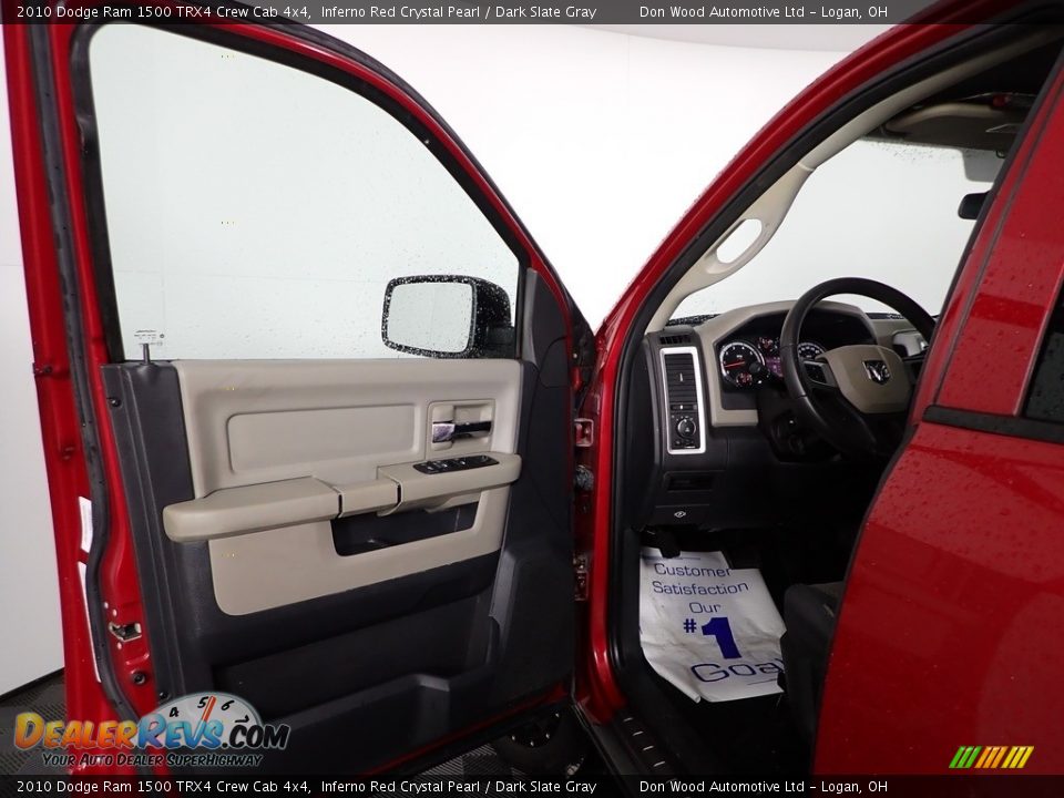 2010 Dodge Ram 1500 TRX4 Crew Cab 4x4 Inferno Red Crystal Pearl / Dark Slate Gray Photo #9