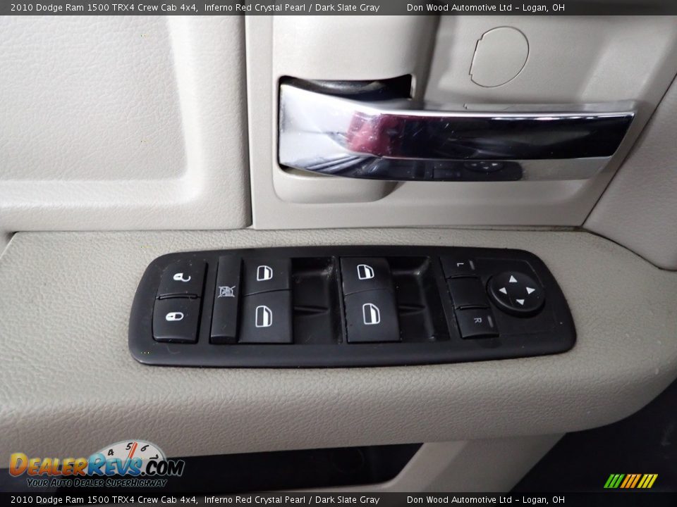 2010 Dodge Ram 1500 TRX4 Crew Cab 4x4 Inferno Red Crystal Pearl / Dark Slate Gray Photo #10