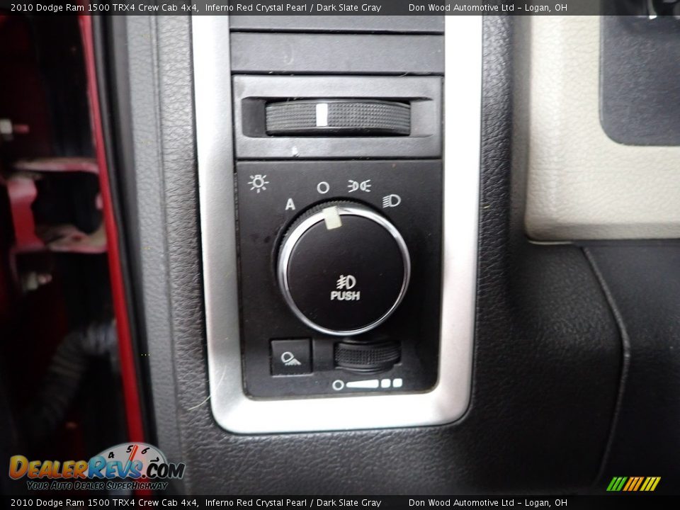2010 Dodge Ram 1500 TRX4 Crew Cab 4x4 Inferno Red Crystal Pearl / Dark Slate Gray Photo #12