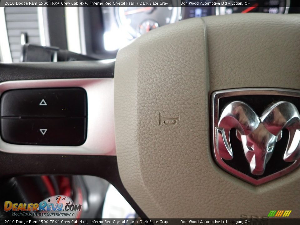 2010 Dodge Ram 1500 TRX4 Crew Cab 4x4 Inferno Red Crystal Pearl / Dark Slate Gray Photo #13