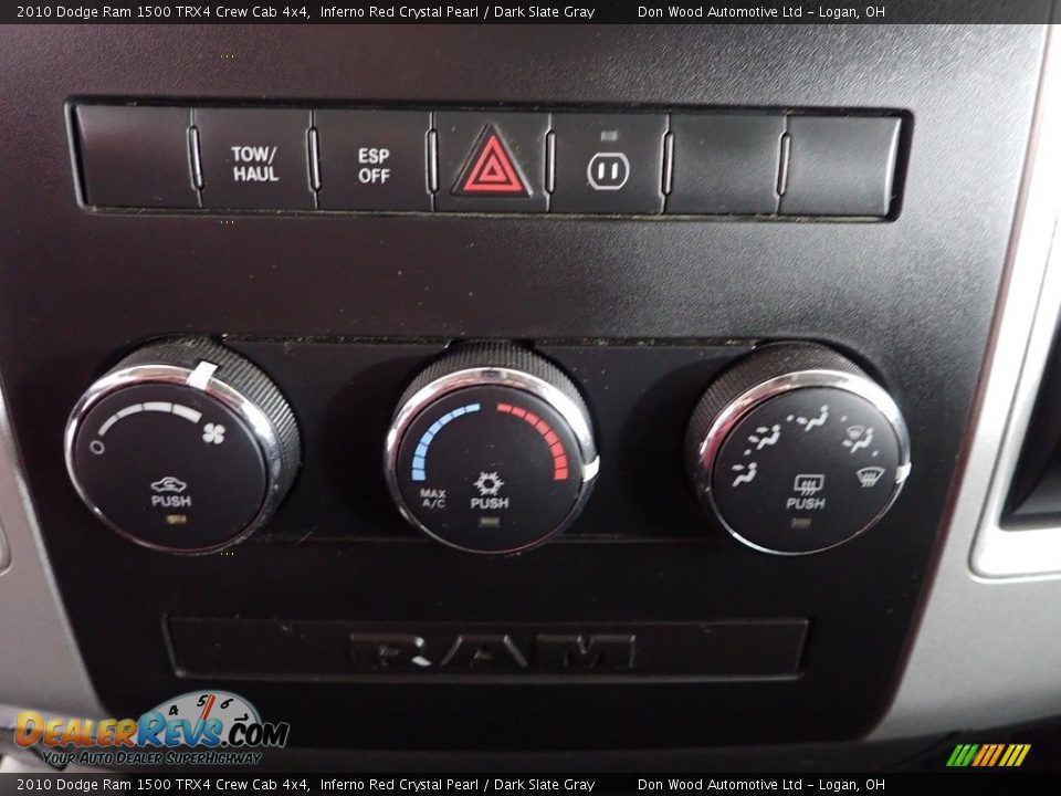 2010 Dodge Ram 1500 TRX4 Crew Cab 4x4 Inferno Red Crystal Pearl / Dark Slate Gray Photo #16