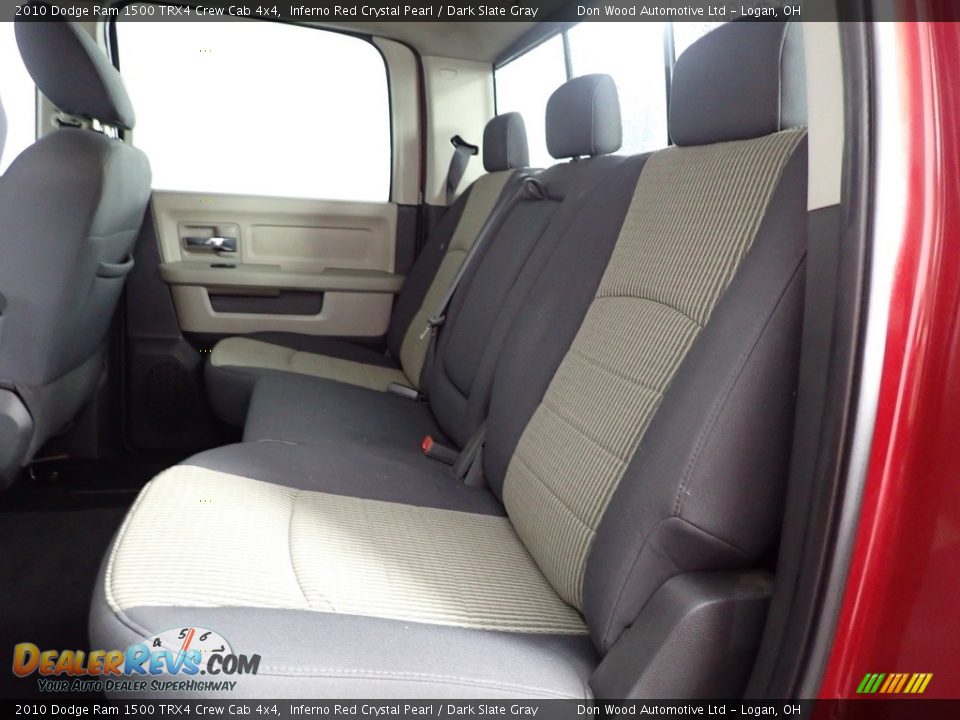 2010 Dodge Ram 1500 TRX4 Crew Cab 4x4 Inferno Red Crystal Pearl / Dark Slate Gray Photo #20