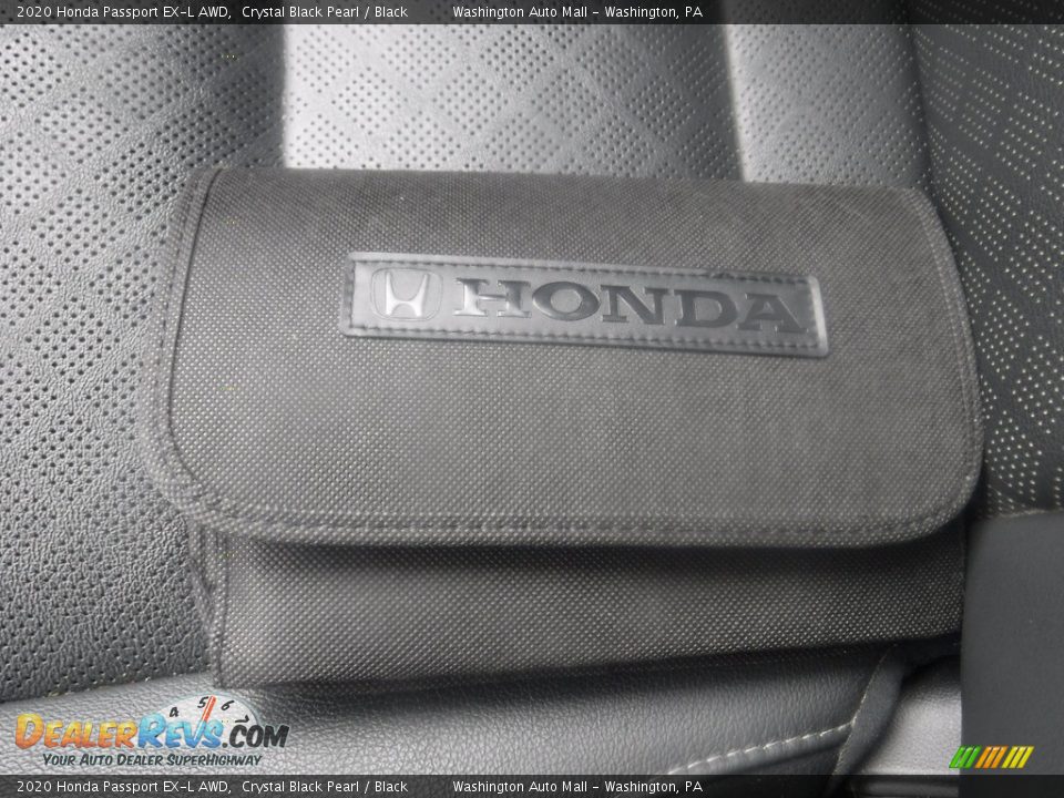 2020 Honda Passport EX-L AWD Crystal Black Pearl / Black Photo #31