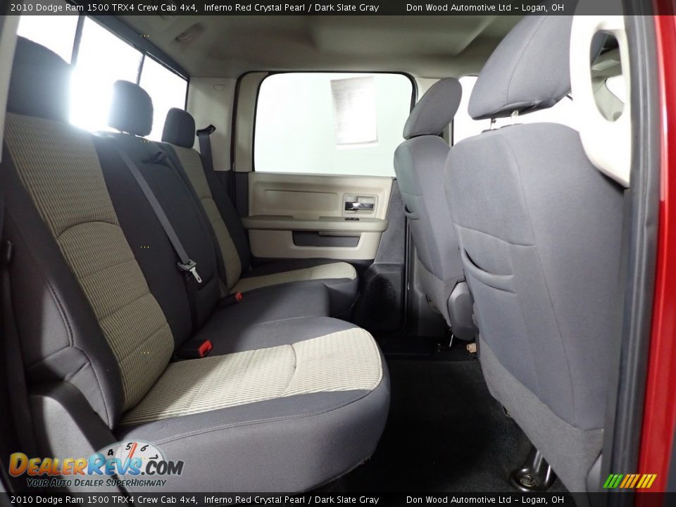2010 Dodge Ram 1500 TRX4 Crew Cab 4x4 Inferno Red Crystal Pearl / Dark Slate Gray Photo #25