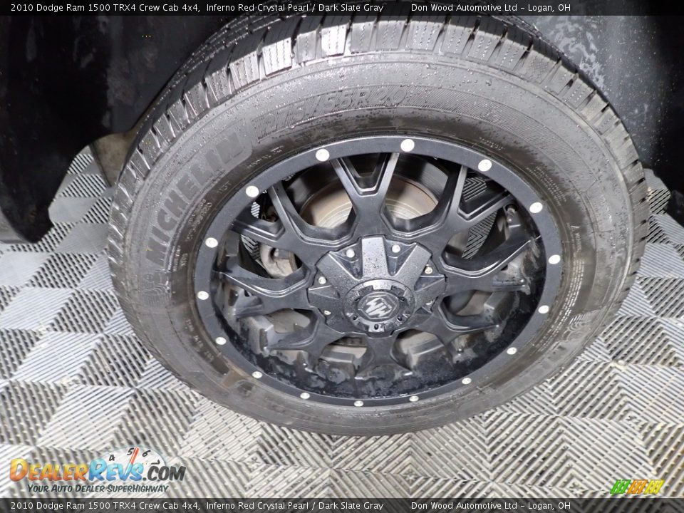 2010 Dodge Ram 1500 TRX4 Crew Cab 4x4 Inferno Red Crystal Pearl / Dark Slate Gray Photo #26