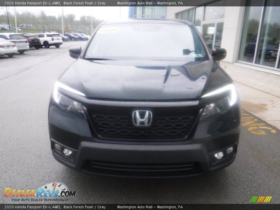 2020 Honda Passport EX-L AWD Black Forest Pearl / Gray Photo #5