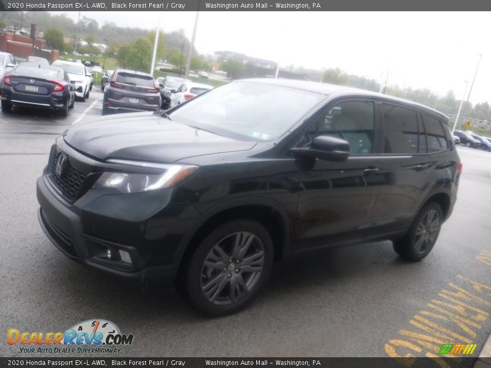 2020 Honda Passport EX-L AWD Black Forest Pearl / Gray Photo #6