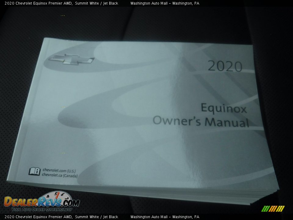 2020 Chevrolet Equinox Premier AWD Summit White / Jet Black Photo #36