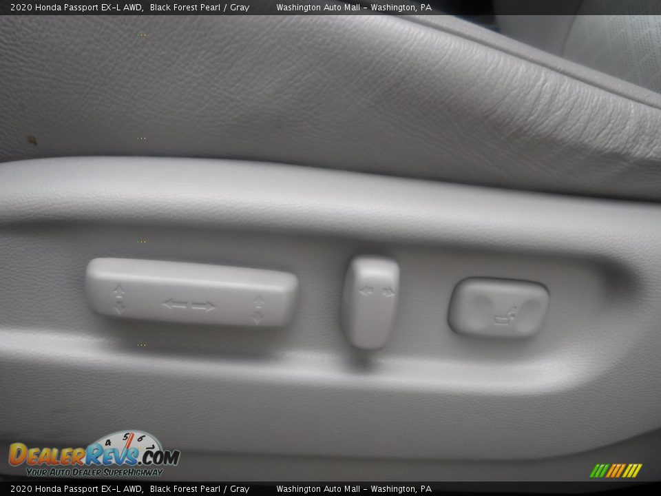 2020 Honda Passport EX-L AWD Black Forest Pearl / Gray Photo #17