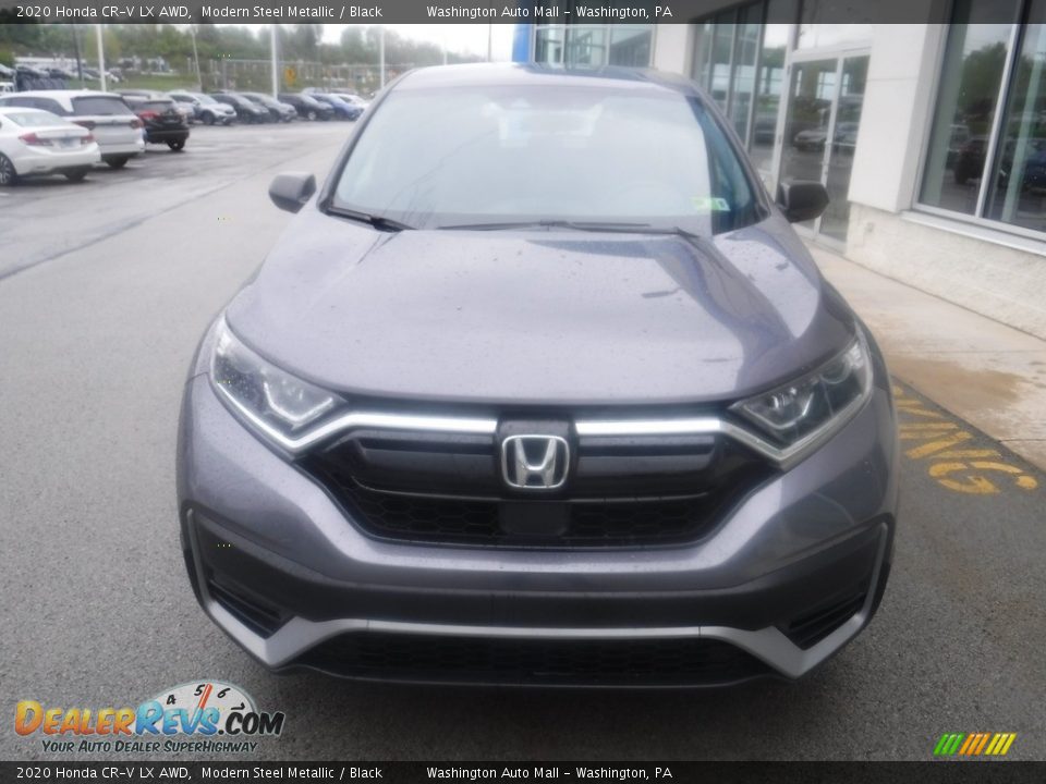 2020 Honda CR-V LX AWD Modern Steel Metallic / Black Photo #4