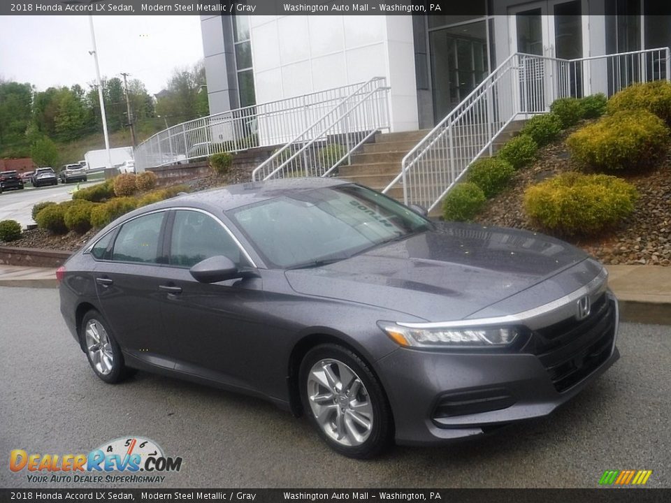 2018 Honda Accord LX Sedan Modern Steel Metallic / Gray Photo #1